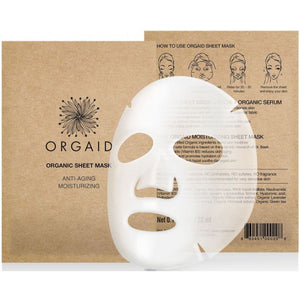 Orgaid Anti-Aging & Moisturizing Organic Sheet Mask 有機抗老保濕面膜 (4片)